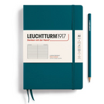 Leuchtturm Lined Notebook: Pacific Green (A5)