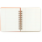 Lined Notebook: Mini Penco Yellow