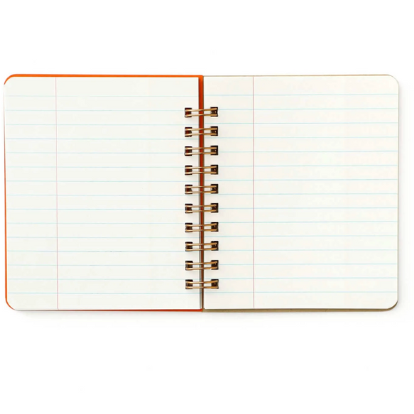 Lined Notebook: Mini Penco Yellow