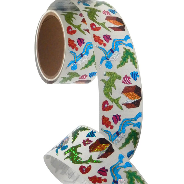 Mini Aquatic Treasure: Sticker Tear Off Sheet (1)