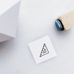 Mini Math Rubber Stamp