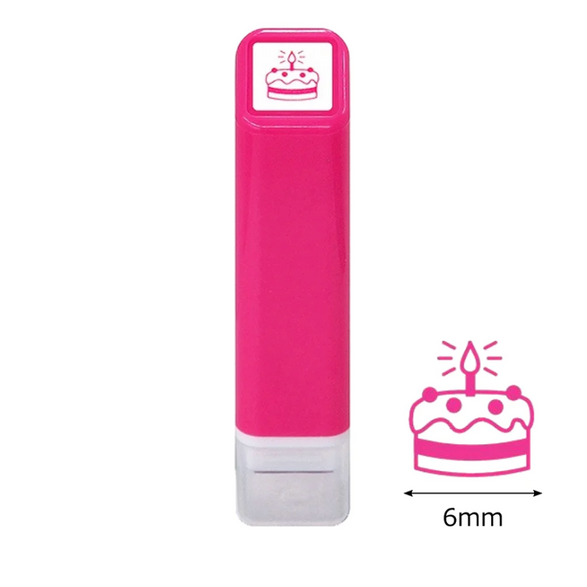 Mini Self-Inking Stamp: Cake