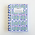 Multi-Paper Notebook: Pencil Pattern