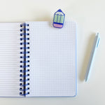 Multi-Paper Notebook: Pencil Pattern