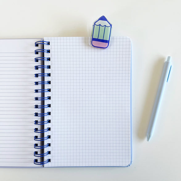Multi-Paper Notebook: Pencil Pattern