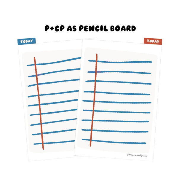 A5 Planner Pencil Board