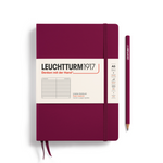 Leuchtturm Lined Notebook: Port Red (A5)