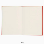 Red Reading Notebook