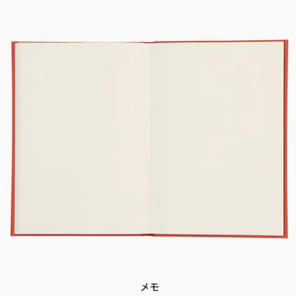 Red Reading Notebook