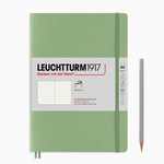 Leuchtturm Dot Grid Notebook: Sage (Softcover) - A5