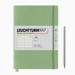 Leuchtturm Lined Notebook: Sage (Softcover) - A5