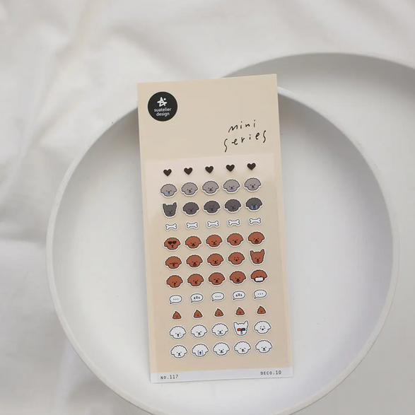 Mini Dogs Sticker Sheet
