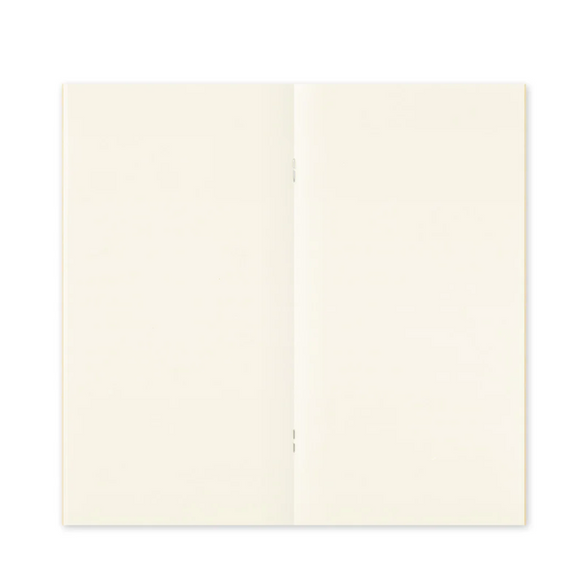 Traveler's Regular Notebook 025 - Blank Cream Paper Refill
