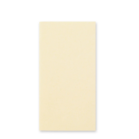 Traveler's Regular Notebook 025 - Blank Cream Paper Refill