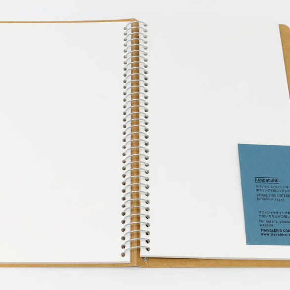 Traveler's Company Watercolor Spiral Notebook