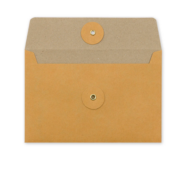 Traveler's Orange Envelopes - Set of 8