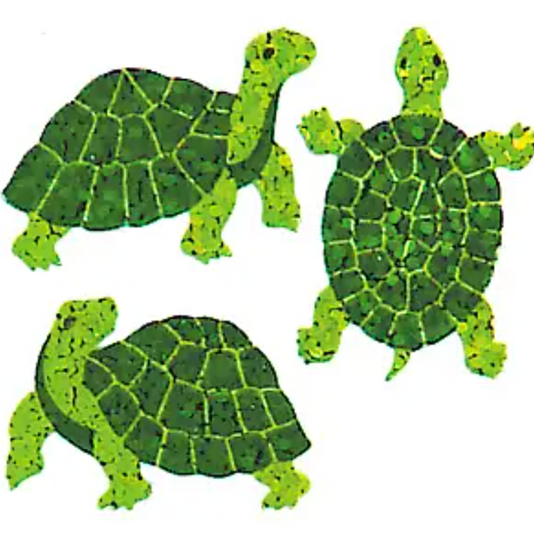 Mini Turtle: Sticker Tear Off Sheet (1)