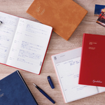 Undated Three Years Diary - Pink