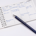 Undated Weekly Spiral Planner - Grey