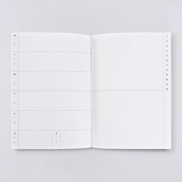 Undated Weekly Planner: Hinoki