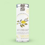 White Lemon Ginger Tea Tin
