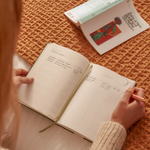 Yellow Wonder Reading Journal Notebook