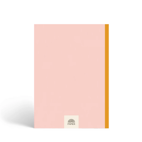 Yellow Wonder Reading Journal Notebook