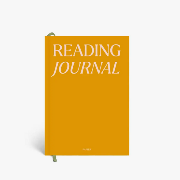 Yellow Wonder Reading Journal Notebook