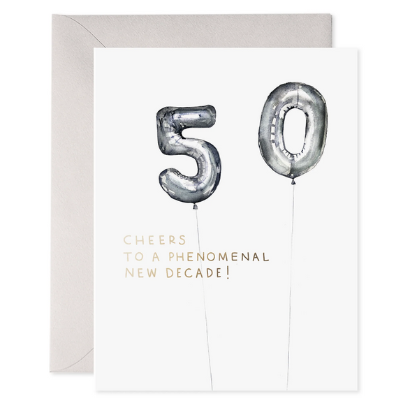 50 Birthday Balloons