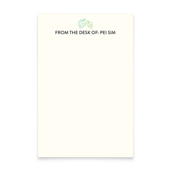 Custom 4x6 Notepads: Blank