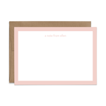 Custom Stationery: Classic Border - 14 Color Options