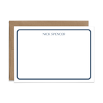 Custom Stationery: Minimal Retro - 14 Color Options