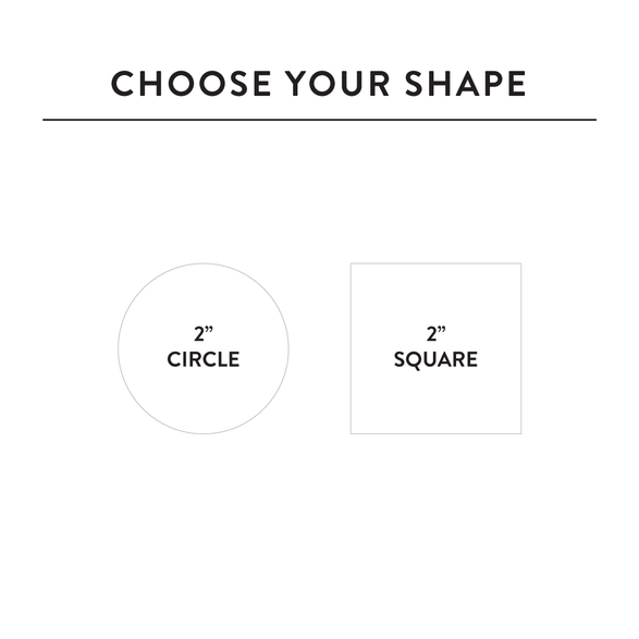 Custom 2" Sticker Labels: Sent With Love