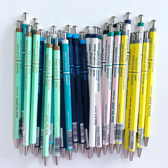Days Ballpoint Pen - 15 color options