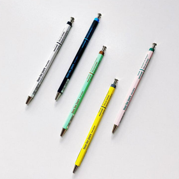 Days Ballpoint Pen - 15 color options
