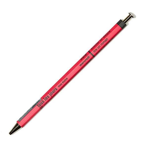 Days Ballpoint Pen - 15 color options