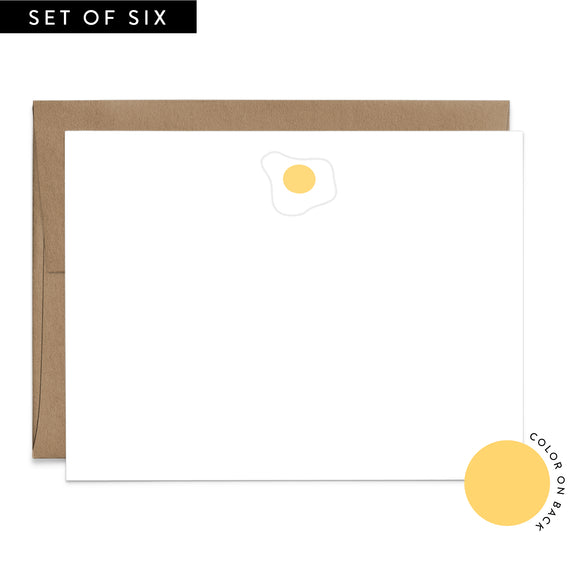 Egg Flat Notecard Set