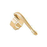 An image of a gold deluxe clip for a Kaweco fountain and rollerball pen
