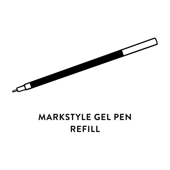 Mark'style Gel Pen - 7 color barrel options