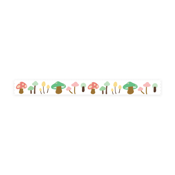 Mushrooms Washi Tape - 15mm