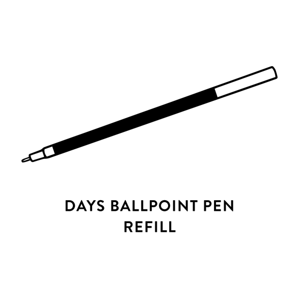 Days Ballpoint Pen - 15 color options