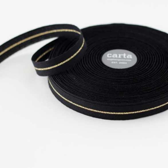 5/8" Metallic Ribbon (by the yard) - 3 color options