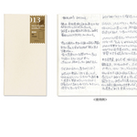 Traveler's Regular Notebook 013 - Light Paper Refill