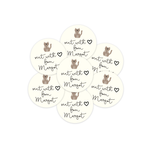 Custom 2" Sticker Labels: Sent With Love