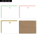 Texas Flat Notecard Set I