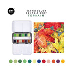 Travel Watercolor Palette Set - 12 palette options