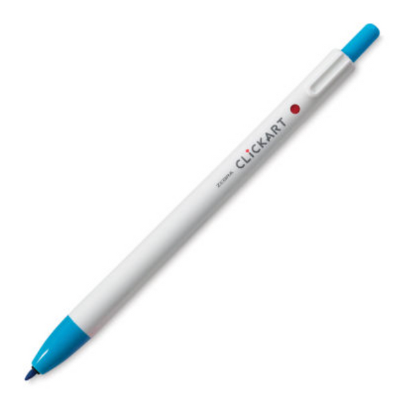 Clickart Retractable Marker Pens - 48 color options
