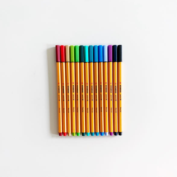 Stabilo 88 Pen - 31 color options