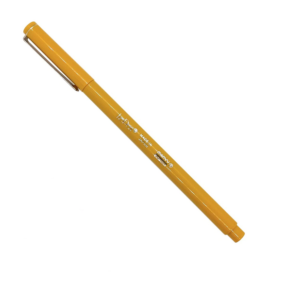 An image of a mustard yellow le pen