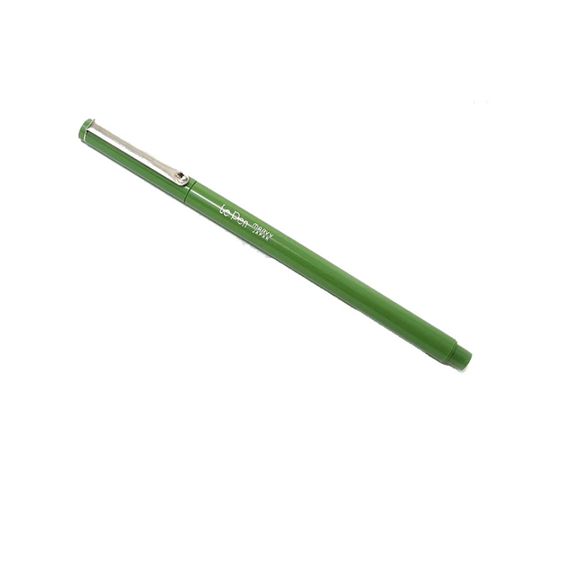 An image of an olive green le pen